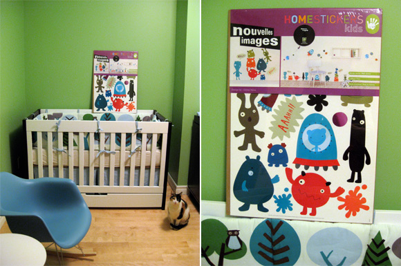 details of the decor for my son-to-be nursery