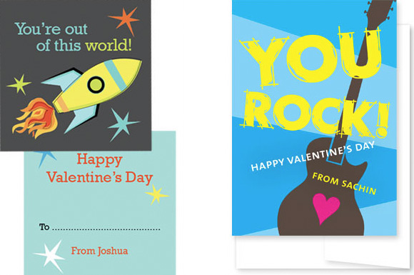 valentine cards for kids at feterie