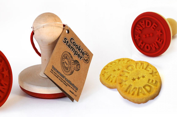 cookie stamper home made baking tool