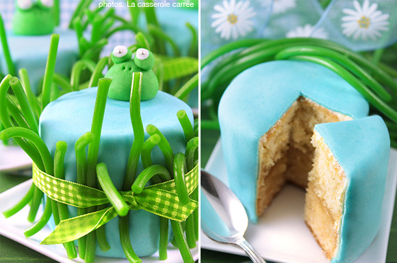 frog cakes