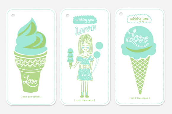 ice cream party printable