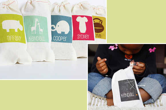 personalized favor bags