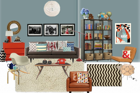 olioboard living room design inspiration board poulkat