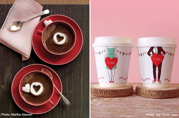 valentine's day drinks hot chocolate printable