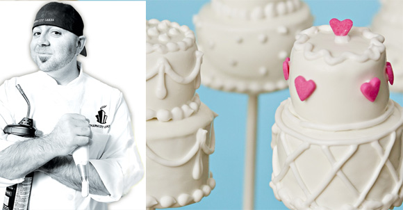 wedding cake pops :: duff goldman for gartner studios