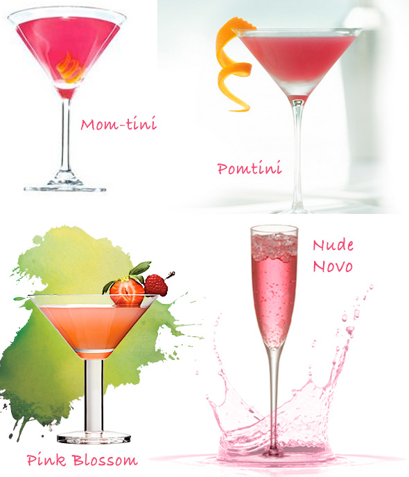 pink drinks for mother's day