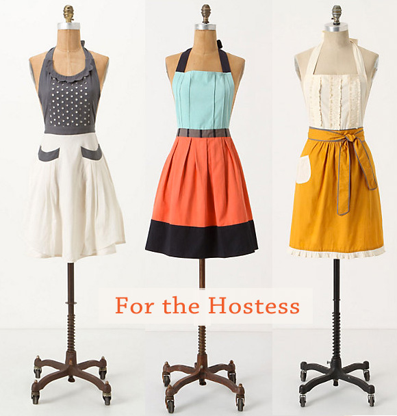 aprons for the hostess at anthropologie