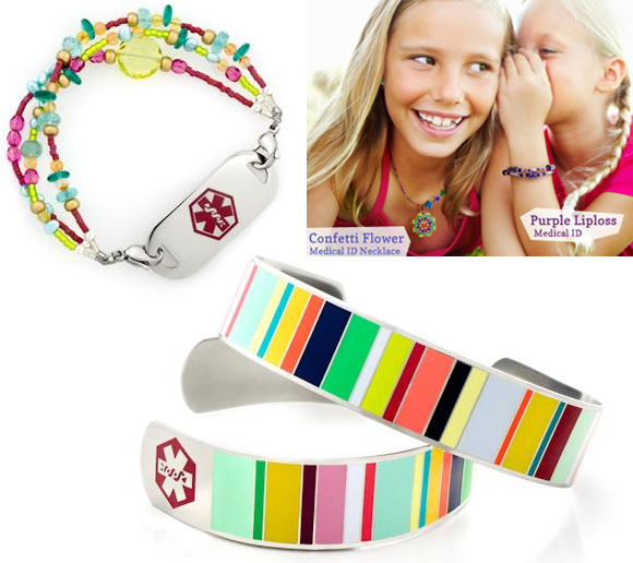 medical alert jewelry for girls