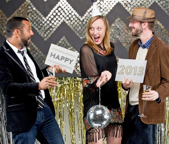 diy photobooth for new year