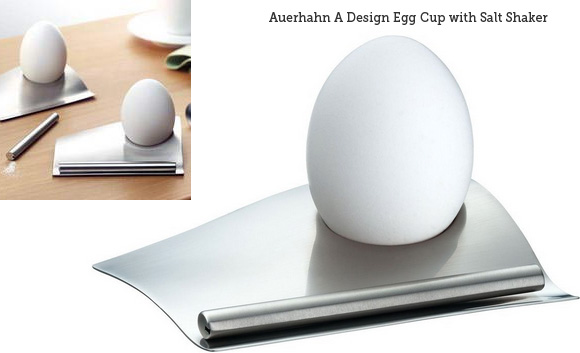 Auerhahn A Design Egg Cup with Salt Shaker
