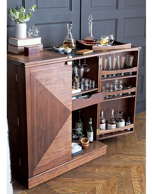 Maxine Bar Cabinet :: crate and barrel