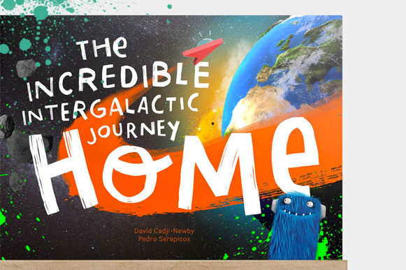 incredible intergalactic journey book cover